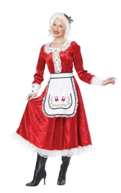 GENERIC Adult Classic Mrs. Claus Costume