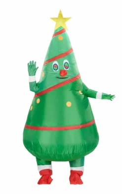 GENERIC Adult Inflatable Christmas Tree Costume