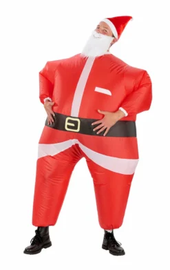 GENERIC Adult Inflatable Santa Costume