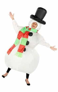 GENERIC Adult Inflatable Snowman Costume