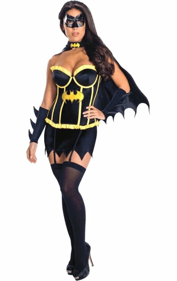 Batgirl Corset Outfit Costume 1 Batgirl Corset Outfit Costume