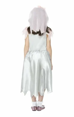 GENERIC Childrens Vintage Ghost Bride Costume 6 GENERIC Childrens Vintage Ghost Bride Costume -Palmer Sales childrens vintage ghost bride costume 371281