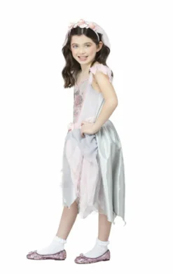 GENERIC Childrens Vintage Ghost Bride Costume 7 GENERIC Childrens Vintage Ghost Bride Costume -Palmer Sales childrens vintage ghost bride costume 904470