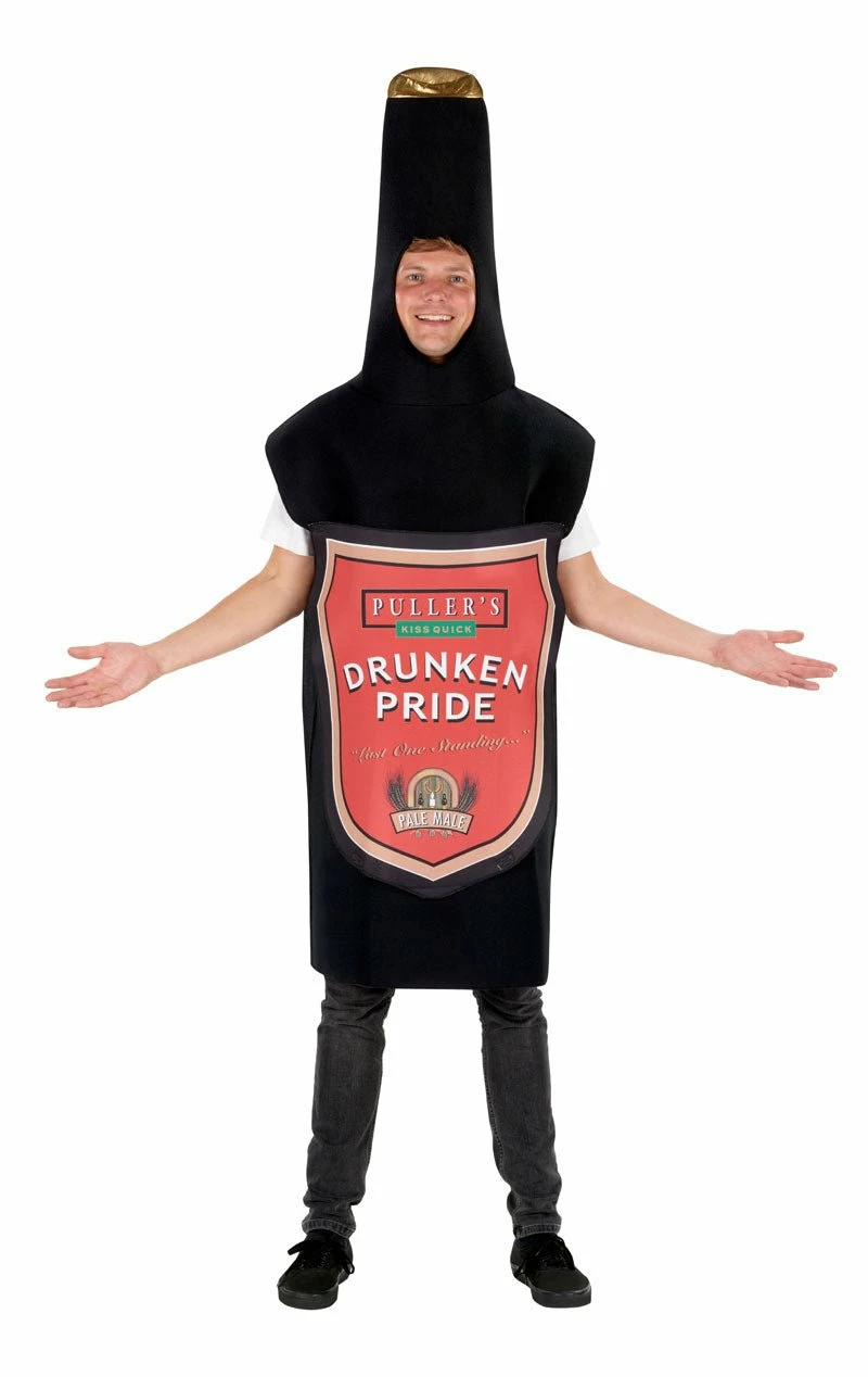 GENERIC Adult Drunken Pride Beer Bottle Costume 1 GENERIC Adult Drunken Pride Beer Bottle Costume