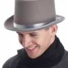Forum Novelties Grey Top Hat Accessory