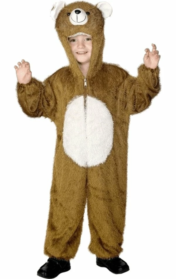 Smiffys Kids Brown Bear Costume 1 Smiffys Kids Brown Bear Costume