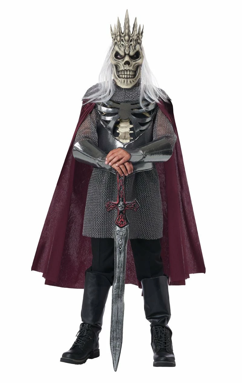 GENERIC Kids Fearsome Skeleton King Costume 1 GENERIC Kids Fearsome Skeleton King Costume