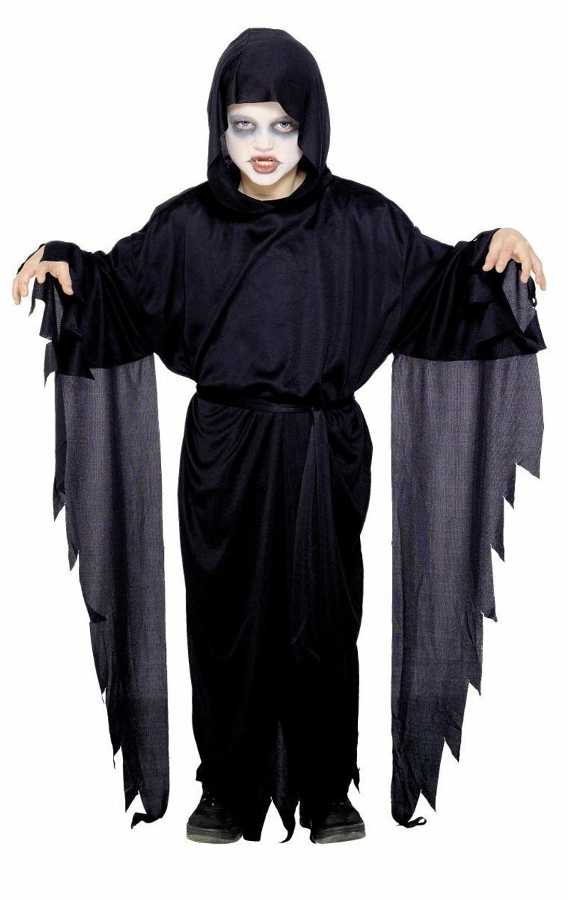 Smiffys Kids Screaming Ghost Robe 1 Smiffys Kids Screaming Ghost Robe