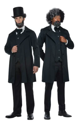 GENERIC Mens Abraham Lincoln/Frederick Douglass Costume -Palmer Sales mens abraham lincolnfrederick douglass costume 164542