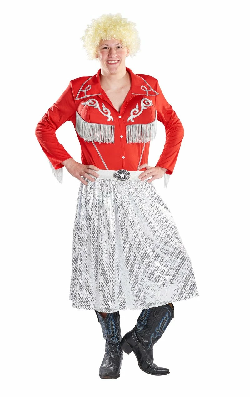 Mens Queen Of Country Costume 2 Mens Queen Of Country Costume - Image 2