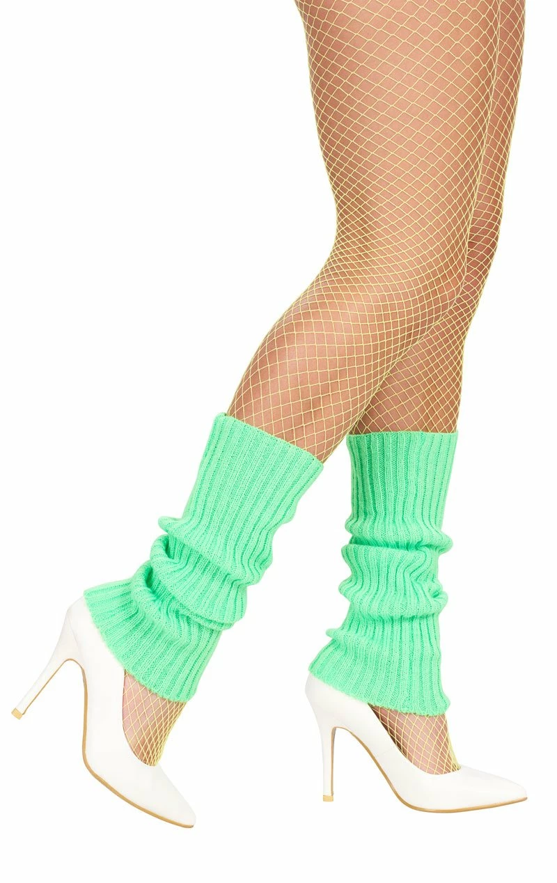 GENERIC Neon Green Leg Warmers 1 GENERIC Neon Green Leg Warmers