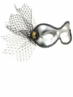 GENERIC Silver Masquerade Mask
