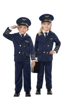 GENERIC Toddler Unisex Pint-Sized Pilot Costume